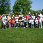 Triatlon Jedna od disciplina našeg triatlona na Jarunu bilo je nordisko hodanje
